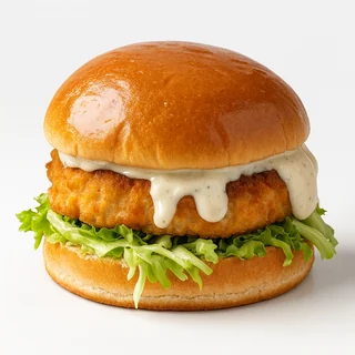Studio-Qualitätsfoto eines Burgers, erstellt von Magic Photos